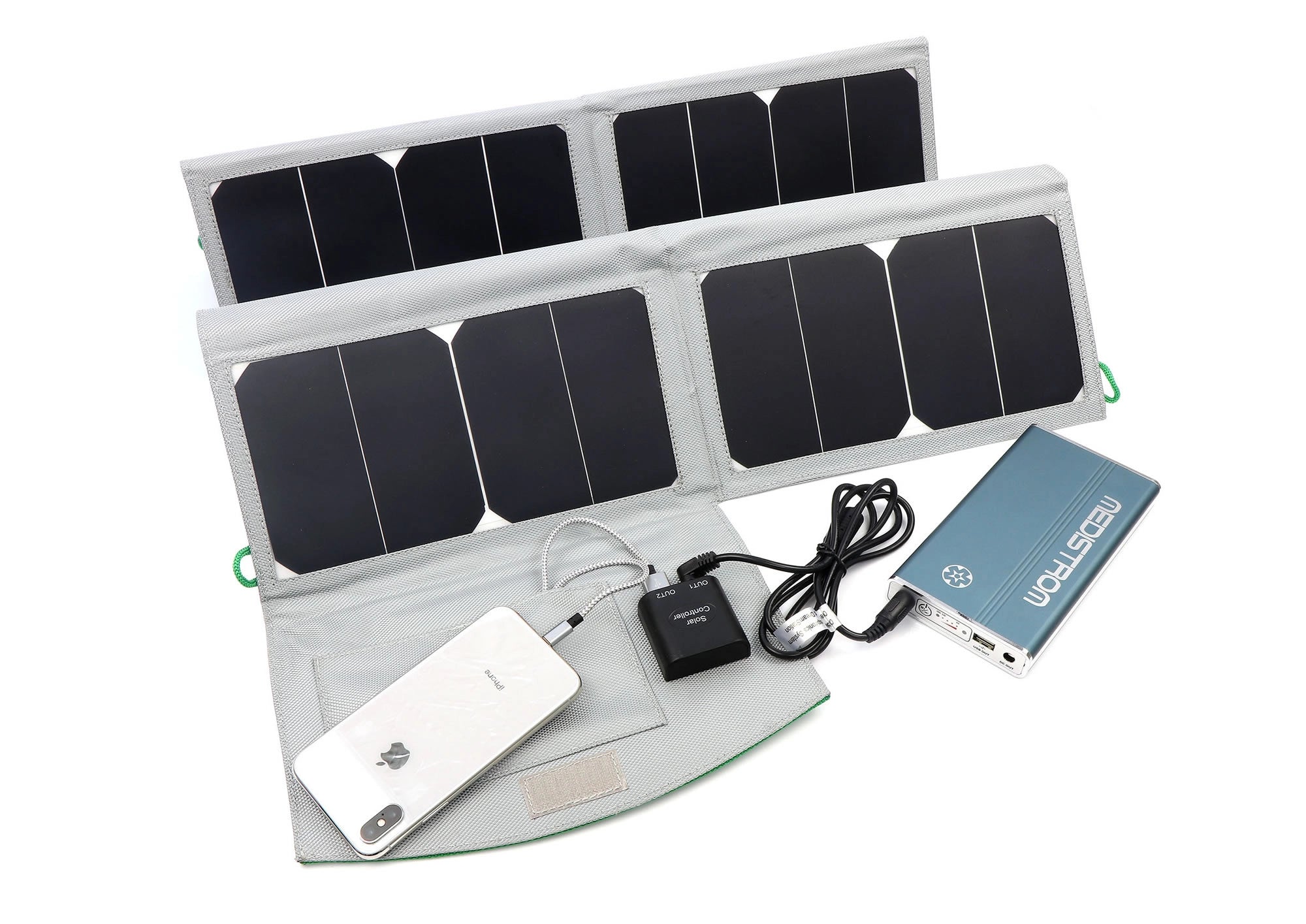 Medistrom 50W Solar Panel Charger Kit